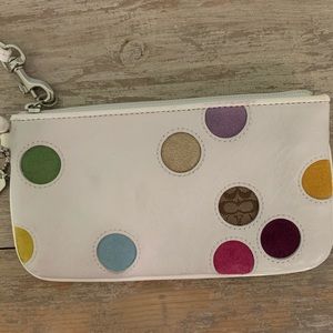 Coach Bags - Coach White Wristlet Coach Bags - Coach White Wristlet